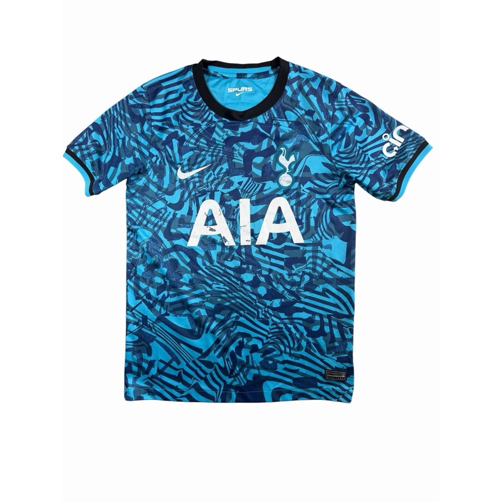 Nike Tottenham Hotspur Prematch Jersey Mens S Blue AIA Dri-FIT Soccer Spurs